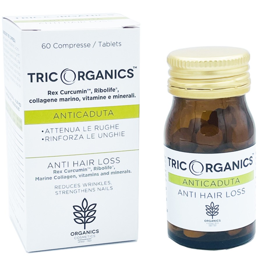 ORGANICS COSMETICS TRICORGANICS ANTICADUTA 60 COMPRESSE ORGANICS COSMETICS TRICORGANICS ANTICADUTA 60 COMPRESSE
