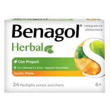BENAGOL HERBAL MIELE 24 PASTIGLIE