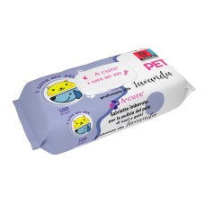 A+CURE I LOVE MY PET SALVIETTE POP-UP LAVANDA 100 PEZZI RICARICA
