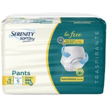 SERENITY PANTS SD SENSITIVE BE FREE SUPER TAGLIA S 14 PEZZI