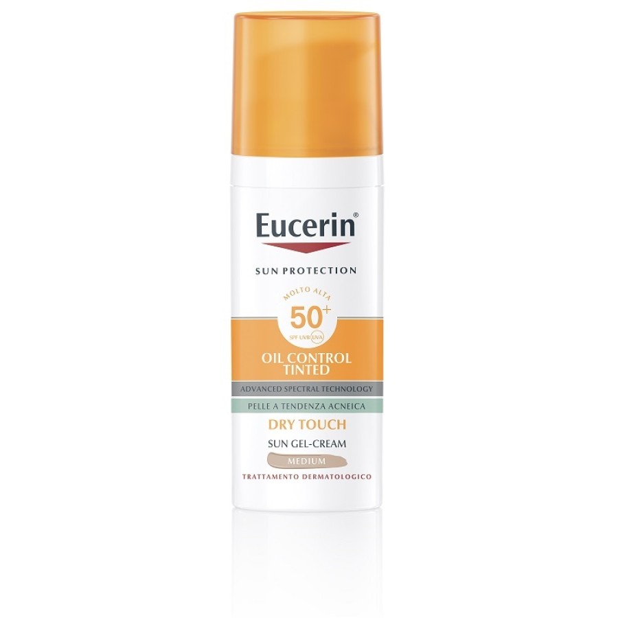 EUCERIN SUN OIL CONTROL TINTED CREAM SPF50+ 50 ML
