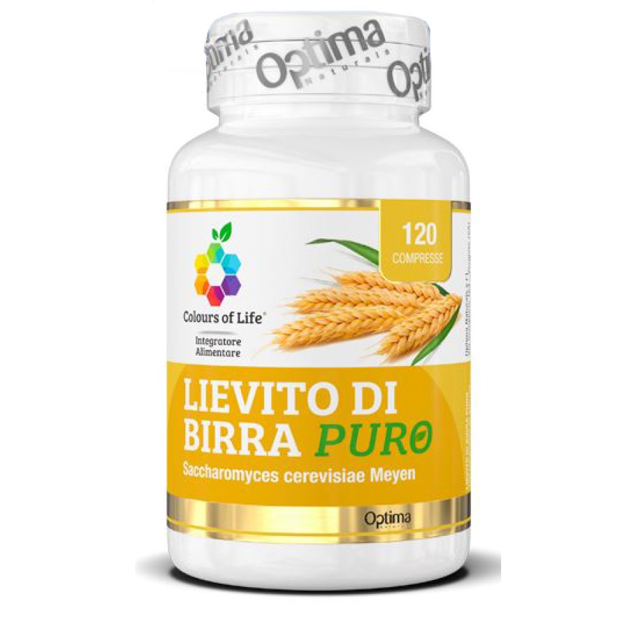 COLOURS OF LIFE LEVITO DI BIRRA PURO 120 COMPRESSE 400 MG