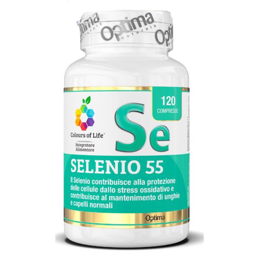 COLOURS OF LIFE SELENIO 55 120 COMPRESSE 350 MG