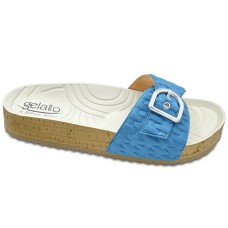 CALZATURA CON PLANTARE INDOSSABILE WOODSTOCK POSITANO ZAFFIRO 41/42