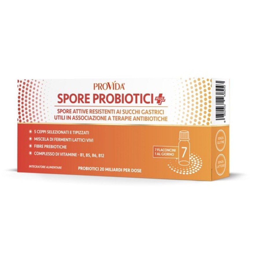 PROVIDA PROBIOTICI PLUS 20 MILIARDI 7 FLACONCINI X 8 ML
