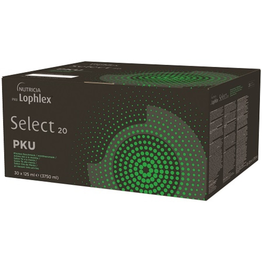 LOPHLEX SELECT 20 TE' MENTA 30 PEZZI DA 125 ML LOPHLEX SELECT 20 TE' MENTA 30 PEZZI DA 125 ML