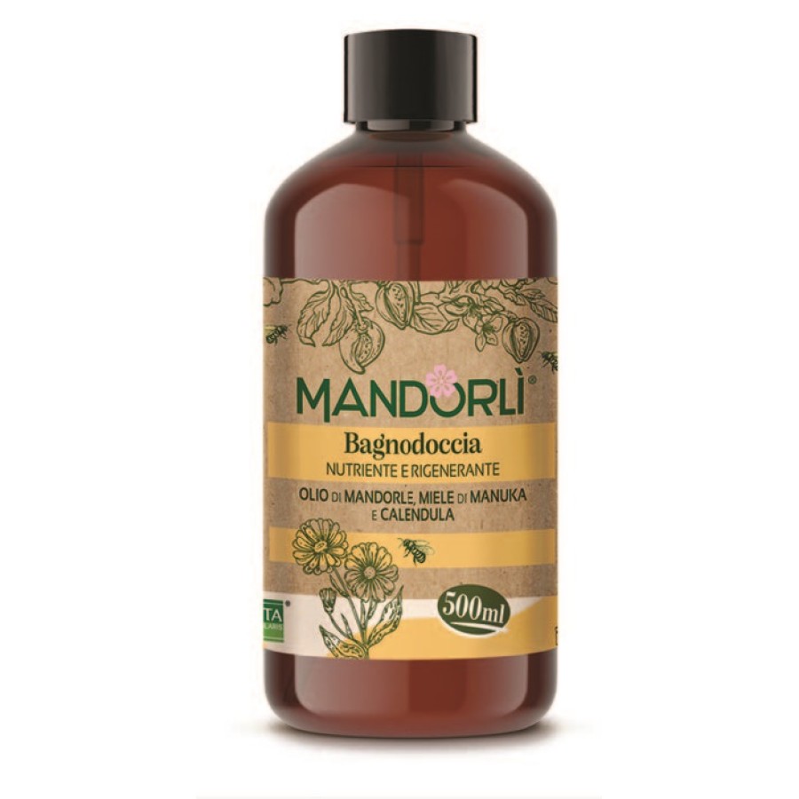 MANDORLI BAGNODOCCIA NUTRIENTE E RIGENERANTE 500 ML MANDORLI BAGNODOCCIA NUTRIENTE E RIGENERANTE 500 ML