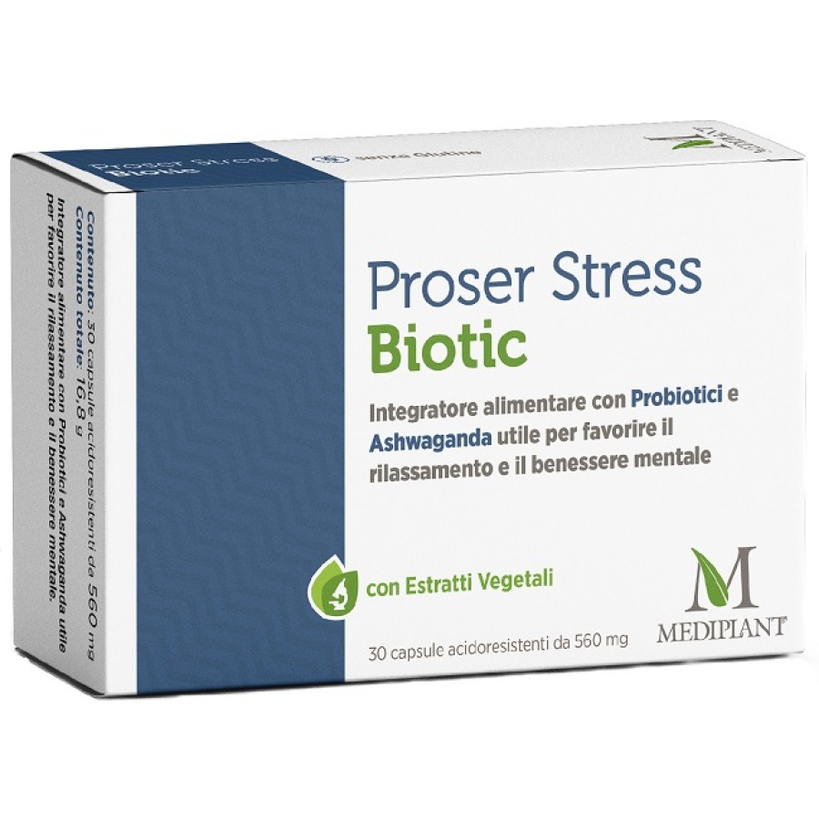 PROSER STRESS BIOTIC 30 CAPSULE