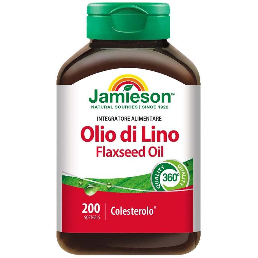 JAMIESON OLIO DI LINO 200 SOFTGEL