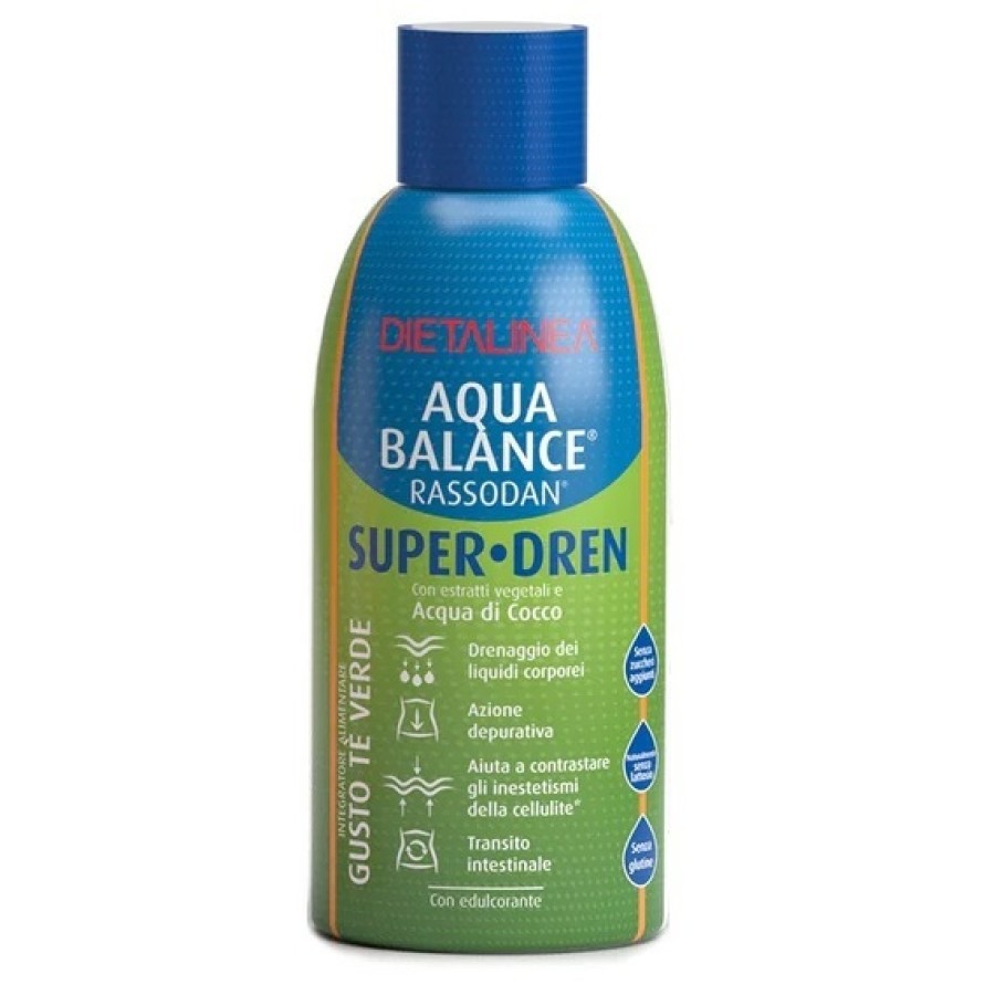 AQUA BALANCE RASSODAN SUPER DREN TE VERDE 500 ML