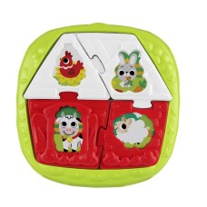 CHICCO GIOCO S2P 2IN1 HOUSE&FARM PUZZLE CHICCO GIOCO S2P 2IN1 HOUSE&FARM PUZZLE