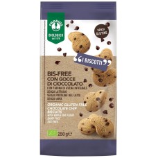 PROBIOS BISCOTTI BISFREE GOCCE DI CIOCCOLATO 250 G