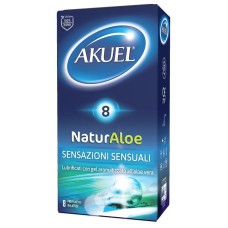 PROFILATTICO NATURALOE LUBRIFICATO CON ALOE VERA 8 PEZZI