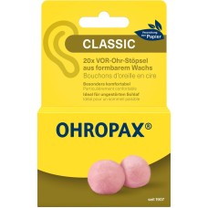 OHROPAX TAPPI AURICOLARI CLASSIC CERA OVATTA 20 PEZZI