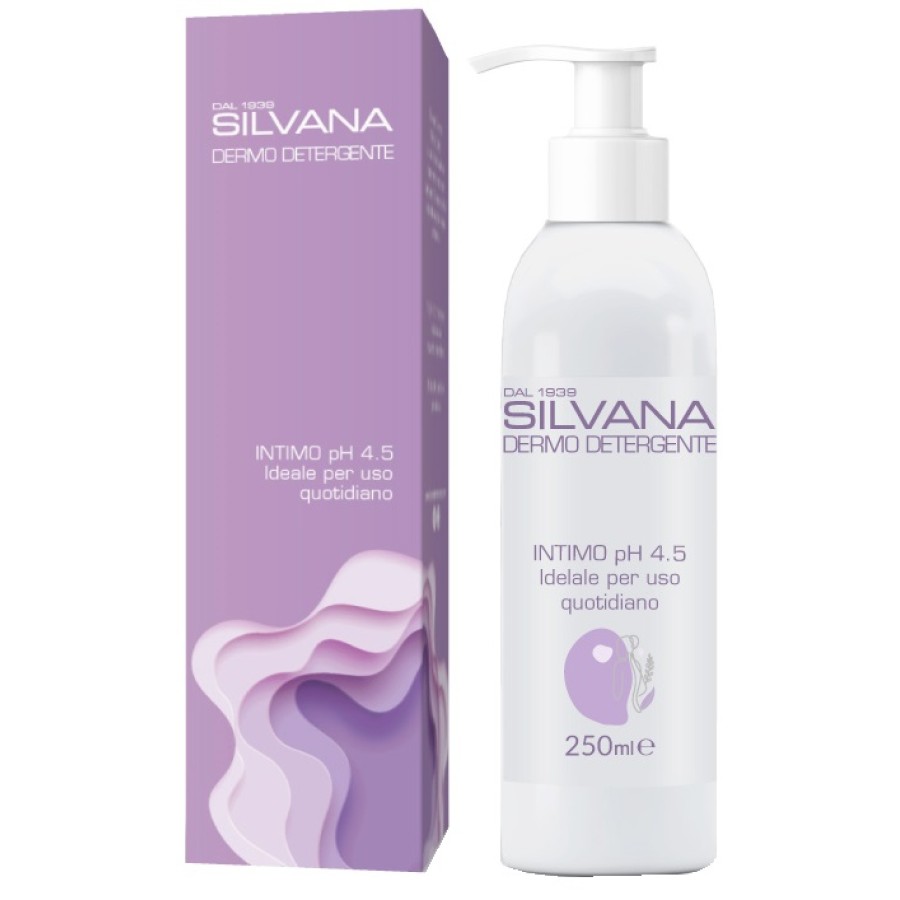 SILVANA DERMODETERGENTE INTIMO 4,5 250 ML SILVANA DERMODETERGENTE INTIMO 4,5 250 ML