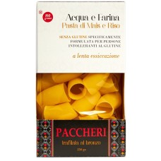 NUTRI TE' PACCHERI ACQUA E FARINA MAIS E RISO 250 G