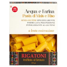 NUTRI TE' RIGATONI ACQUA E FARINA MAIS E RISO 250 G