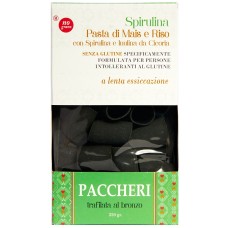 NUTRI TE' PACCHERI CON SPIRULINA MAIS E RISO 250 G