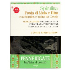 NUTRI TE' PENNE RIGATE CON SPIRULINA MAIS E RISO 250 G