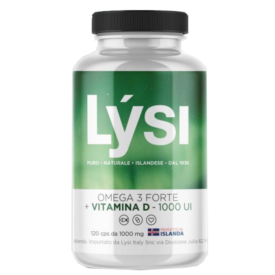 LYSI OMEGA 3 VITAMINA D 120 CAPSULE