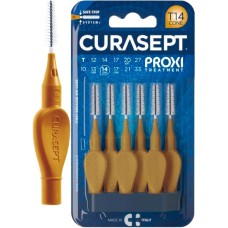 CURASEPT PROXI T14 OCRA/DARK GOLD 6 PEZZI