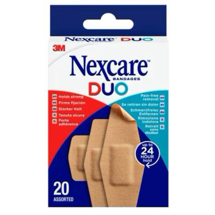 NEXCARE DUO CEROTTI ASSORTITI 20 PEZZI NEXCARE DUO CEROTTI ASSORTITI 20 PEZZI
