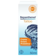 BEPANTHENOL TATTOO CREMA SOLARE PROTETTIVA SPF50+ 50 ML