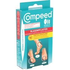 CEROTTI COMPEED PER VESCICHE MEDIO MISTO 10 PEZZI CEROTTI COMPEED PER VESCICHE MEDIO MISTO 10 PEZZI