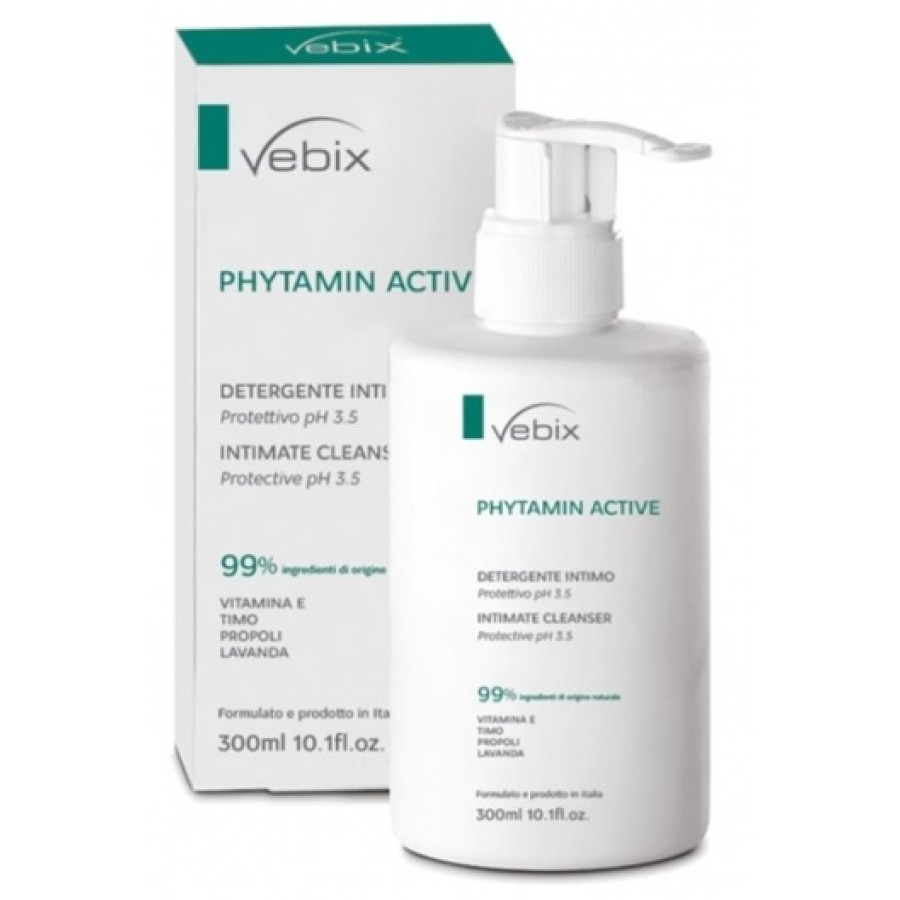 VEBIX PHYTAMIN E DETERGENTE INTIMO PROTETTIVO PH 3,5 300 ML VEBIX PHYTAMIN E DETERGENTE INTIMO PROTETTIVO PH 3,5 300 ML