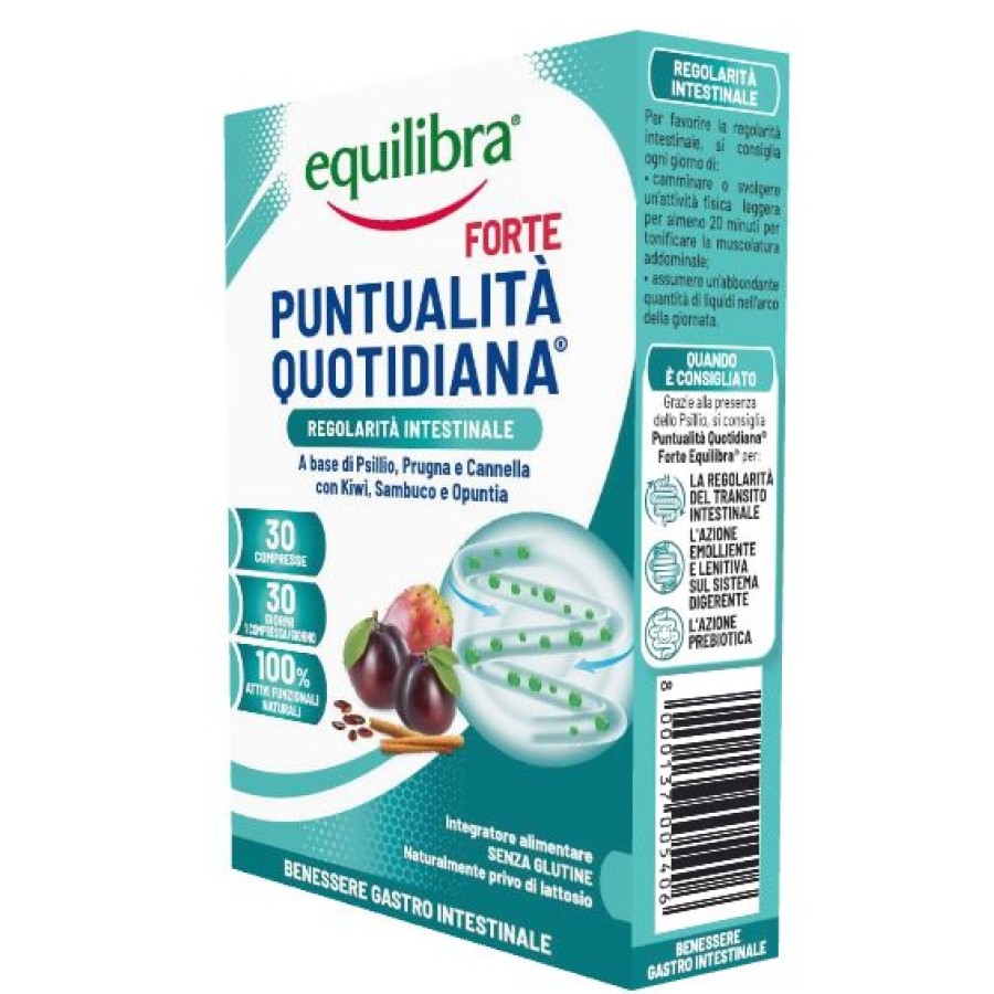 EQUILIBRA PUNTUALITA' QUOTIDIANA FORTE 30 COMPRESSE EQUILIBRA PUNTUALITA' QUOTIDIANA FORTE 30 COMPRESSE