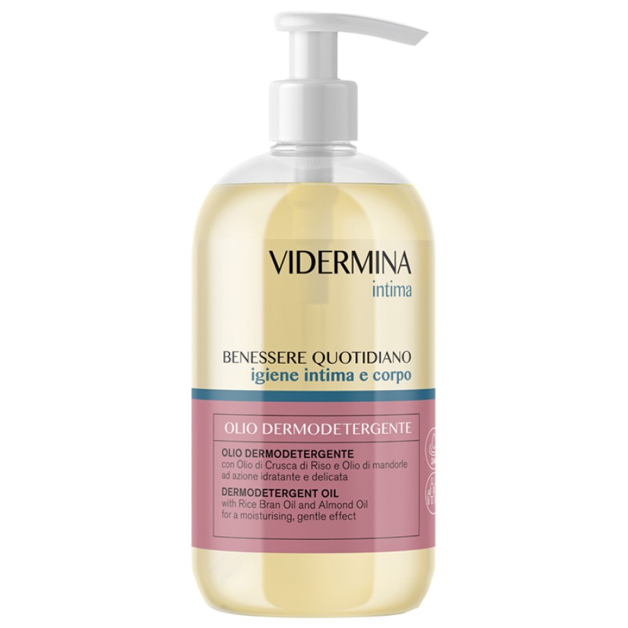 VIDERMINA INTIMA OLIO DETERGENTE CORPO E INTIMO 500 ML VIDERMINA INTIMA OLIO DETERGENTE CORPO E INTIMO 500 ML