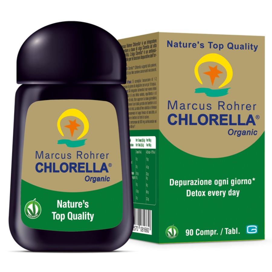 MARCUS ROHRER CHLORELLA ORGANIC 90 COMPRESSE