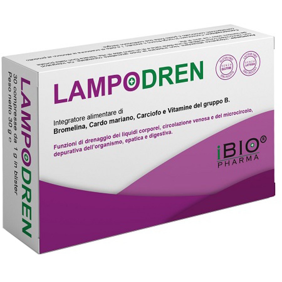 LAMPODREN 30 COMPRESSE LAMPODREN 30 COMPRESSE