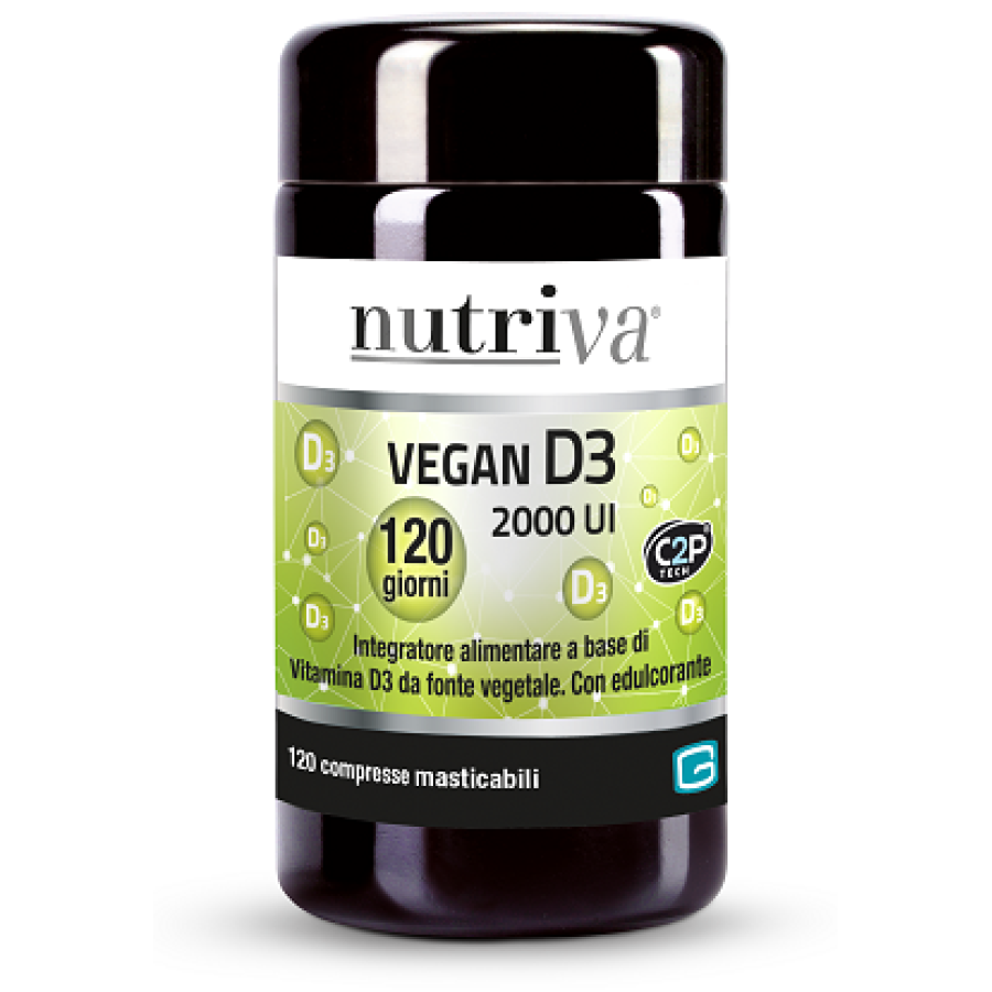 NUTRIVA VEGAN D3 120 COMPRESSE NUTRIVA VEGAN D3 120 COMPRESSE