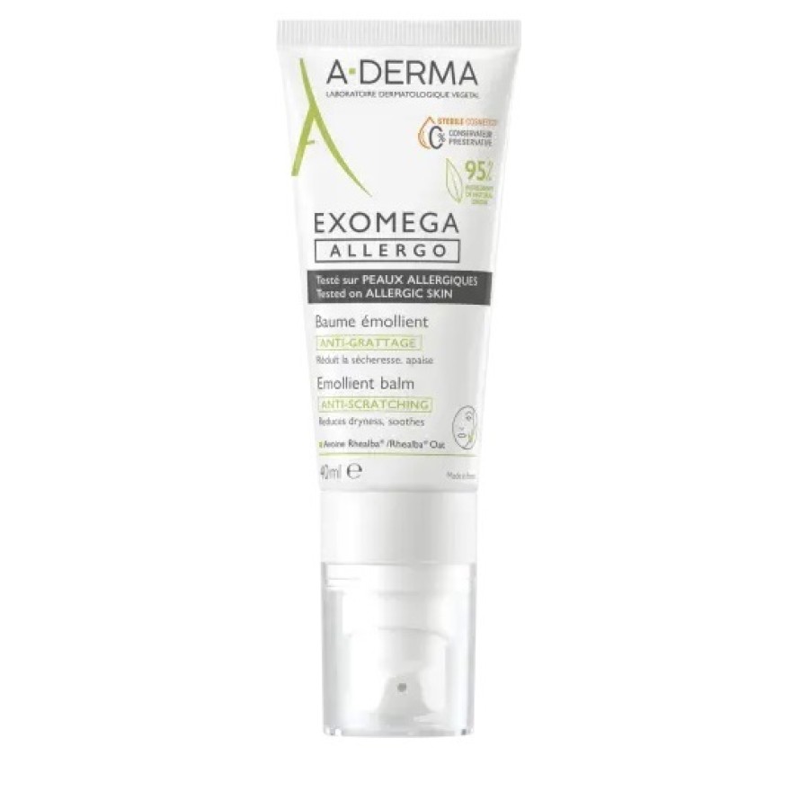 EXOMEGA ALLERGO CS BALSAMO EMOLLIENTE ANTI-PRURITO 40 ML EXOMEGA ALLERGO CS BALSAMO EMOLLIENTE ANTI-PRURITO 40 ML