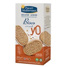 PIACERI MEDITERRANEI BISCO YO 5 CEREALI 200 G