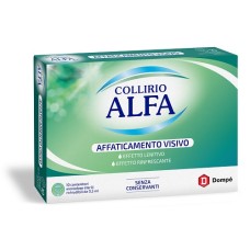 COLLIRIO ALFA AFFATICAMENTO VISIVO 10 PEZZI DA 0,5 ML