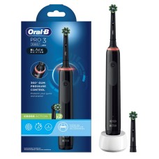 ORAL-B PRO 3 BLACK SPAZZOLINO ELETTRICO + 2 REFILL