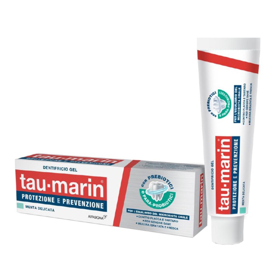 TAU MARIN DENTIFRICIO MENTA DELICATA PROTEZIONE PREVENZIONE 75 ML TAU MARIN DENTIFRICIO MENTA DELICATA PROTEZIONE PREVENZIONE 75 ML