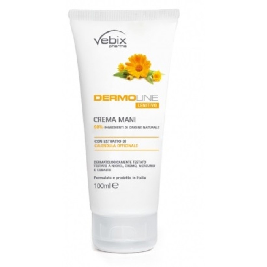 VEBIX DERMOLINE CREMA MANI CALENDULA 100 ML VEBIX DERMOLINE CREMA MANI CALENDULA 100 ML