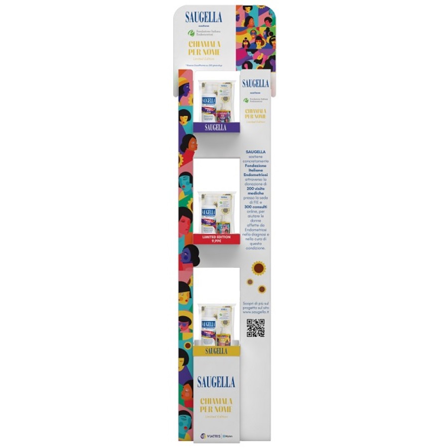 SAUGELLA EXPO ENDOMETRIOSI CON 12 BUNDLE COMPOSTI DA DERMOLIQUIDO 500ML E ACTI 3 150ML IN OMAGGIO SAUGELLA EXPO ENDOMETRIOSI CON 12 BUNDLE COMPOSTI DA DERMOLIQUIDO 500ML E ACTI 3 150ML IN OMAGGIO