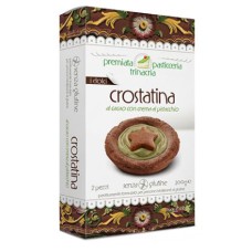 PREMIATA PASTICCERIA TRINACRIA CROSTATINA AL CACAO CON CREMA AL PISTACCHIO 150 G