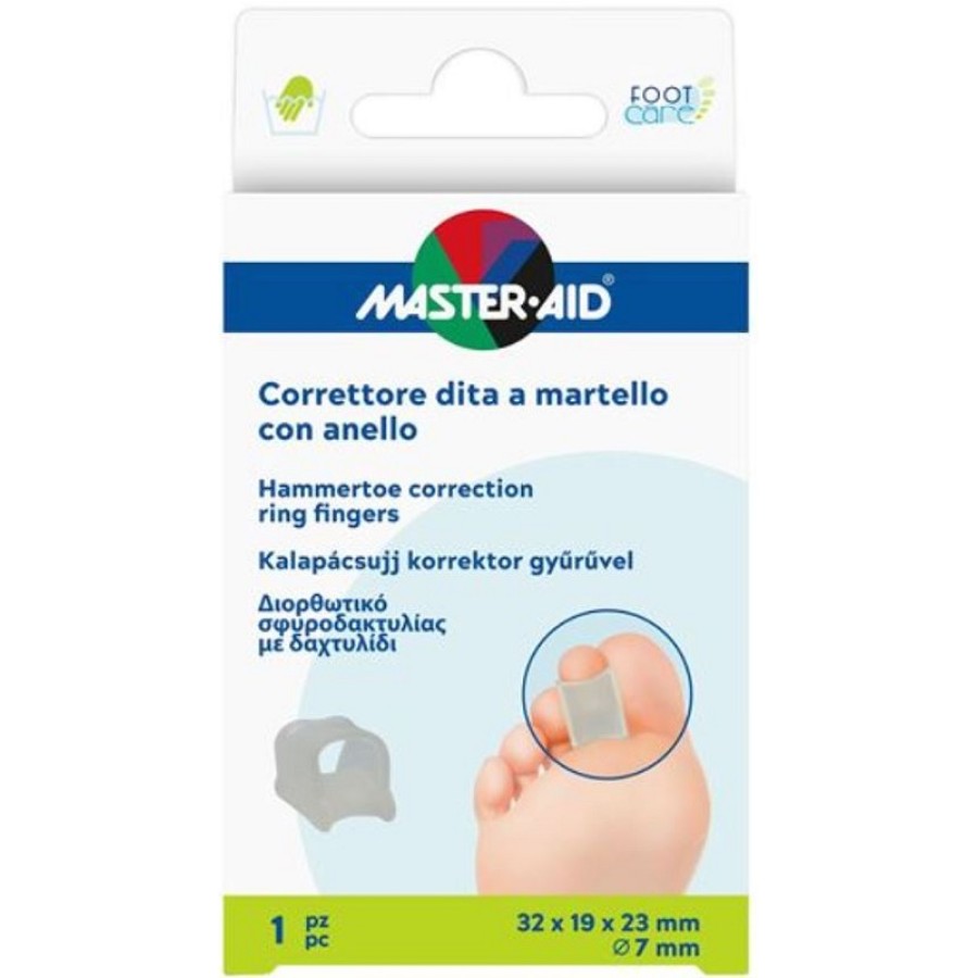 FOOTCARE CORRETTORE DITA MARTELLO ANELLO 1 PEZZO