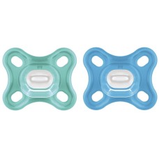 MAM COMFORT 0-2 MESI SILICONE CONFEZIONE DOPPIA MASCHIO