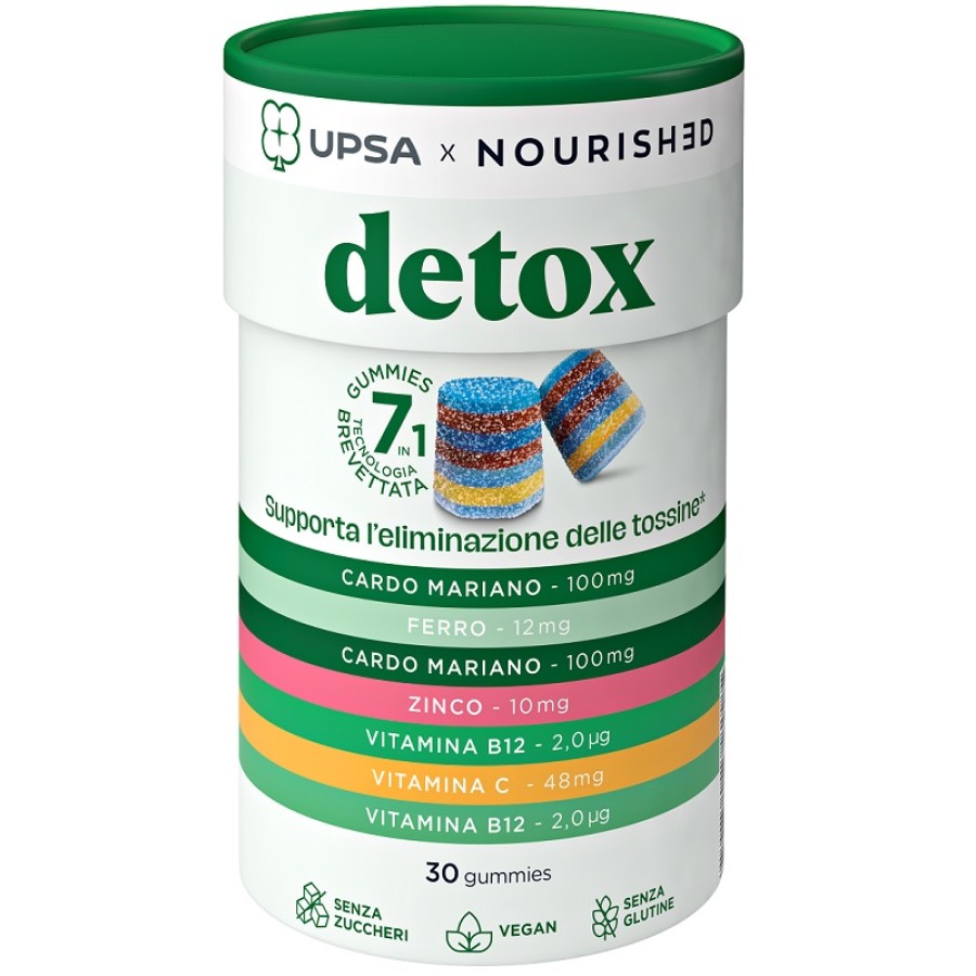 UPSA X NOURISHED DETOX 30 GUMMIES UPSA X NOURISHED DETOX 30 GUMMIES