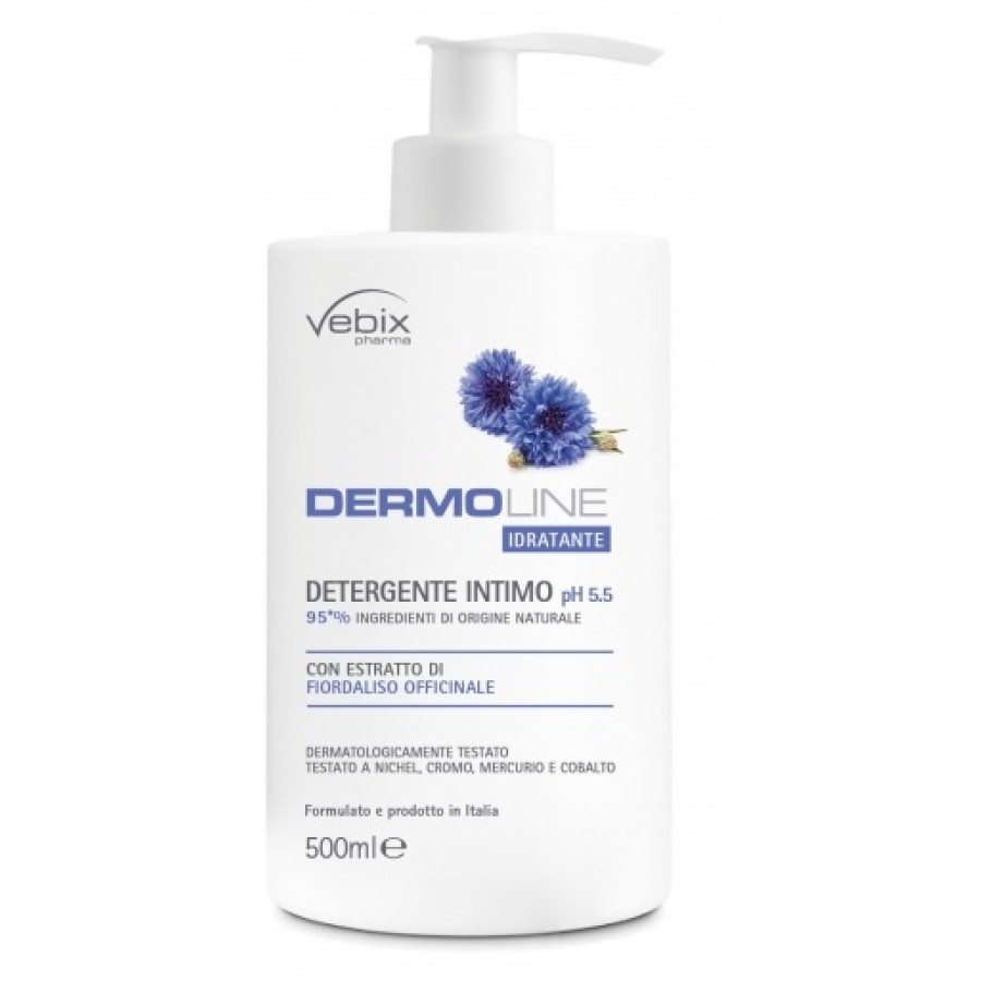 VEBIX DERMOLINE FIORDALISO DETERG.INTIMO 500 ML VEBIX DERMOLINE FIORDALISO DETERG.INTIMO 500 ML