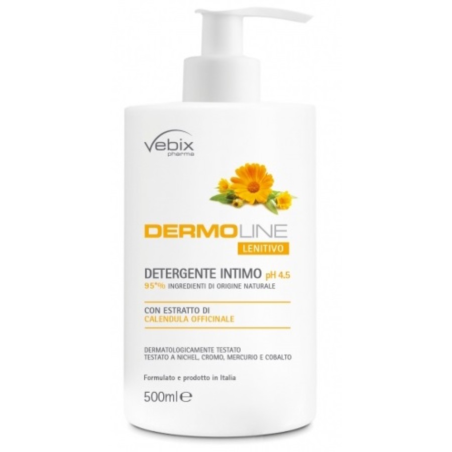 VEBIX DERMOLINE CALENDULA DETERG.INTIMO 500 ML VEBIX DERMOLINE CALENDULA DETERG.INTIMO 500 ML
