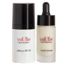 YOUBE COSMETICS ANIMA DAY AND NIGHT TREATMENT CREMA SPF50 30 ML + SIERO VISO RIPARATORE 15 ML