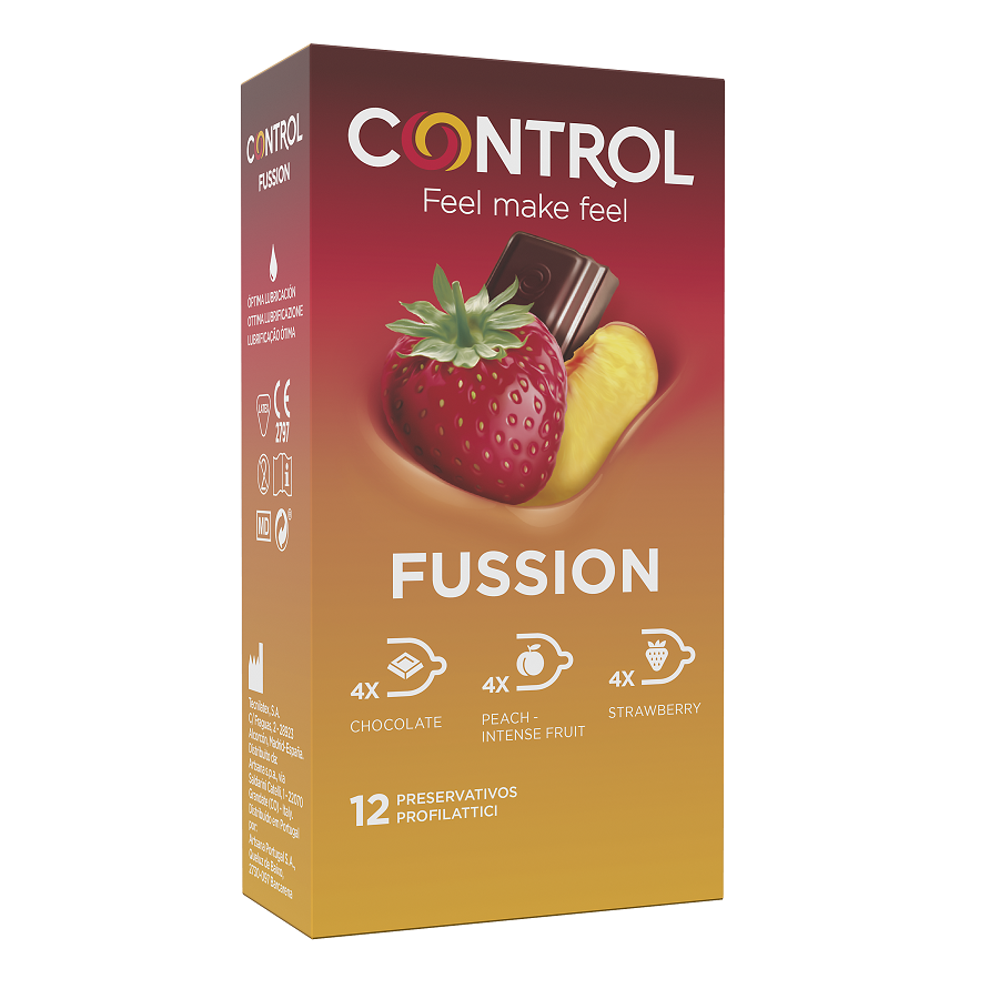 PROFILATTICO CONTROL FUSSION CEO123 12 PEZZI PROFILATTICO CONTROL FUSSION CEO123 12 PEZZI