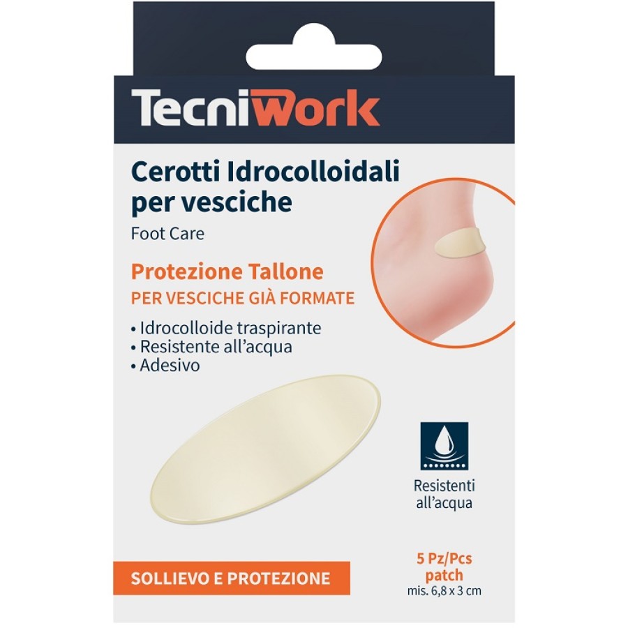CEROTTI IDROCOLLOIDALI PER VESCICHE 5 PEZZI